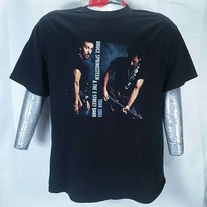Bruce Springsteen E Street Band 2003 Tour Shirt L